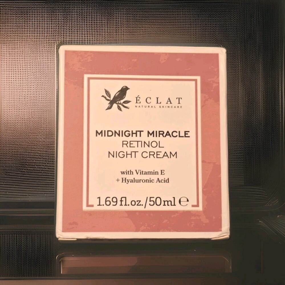 ECLAT Midnight Miracle Retinol Night Cream with Vitamin E Unscented 1.7 fl oz